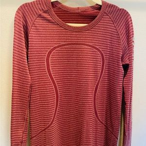 lululemon Swiftly longsleeve special edition with Soul Cycle
